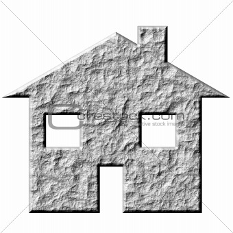 3D Stone House