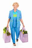Environmentally Aware Senior Shopper