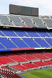 view of Nou Camp Stadium in Barcelona
