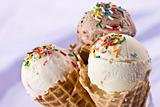 ice-cream with knick-knackery