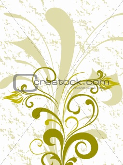 abstract design floral background