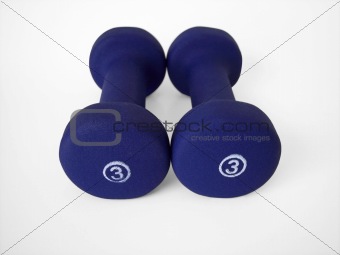 3lb free hand weights (path included)