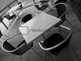Cafe tables
