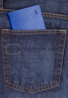 Diary in jeans pocket
