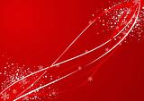 Red Christmas background illustration