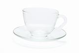 Empty Cup and saucer