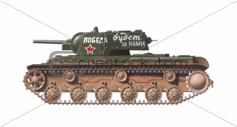 KV-1 heavy tank