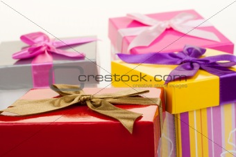 Various gift boxes