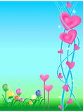 Cute Floral love background