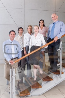 Team of business people