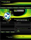 Green Business Website template