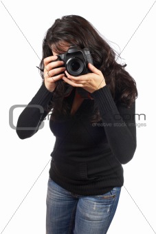 Woman photographer 