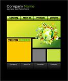 Green Web Site Template