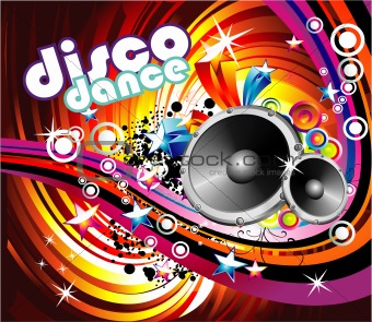 Disco Dance Background