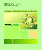 Green Web Site Template