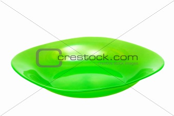 Beautiful green plate