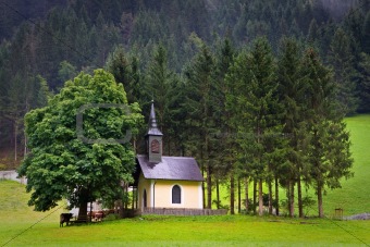 The old chapel in Huttschlag, Austria
