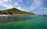 Paradise asian island bay