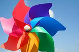 colorful pinwheel toy