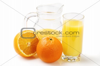 oranges and juice
