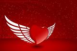 Heart with wing