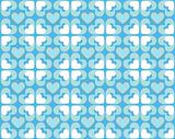 Seamless heart pattern