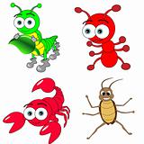 Cute Insects Set