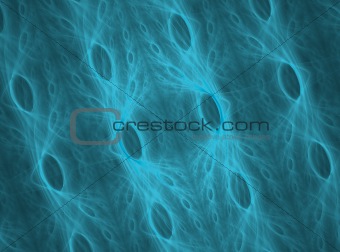 electric blue cell fractal background