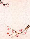 plum blossomm background