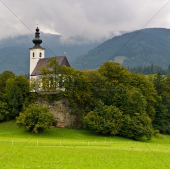 St Nikolaus Church, Golling, Austria