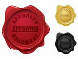 Approved wax seal stamps