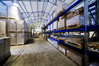modern warehouse