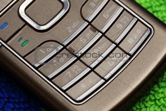 Keyboard of the phone