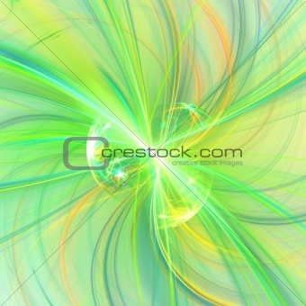 Abstract background. Yellow- green palette.