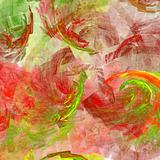Abstract background. Red - green palette.