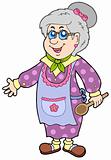 Granny with spoon