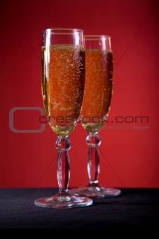 Champagne glasses 