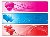 beautiful romantic love banner