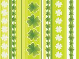 wallpaper with abstract shamrock panel pattern  17 march