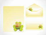letterhead, postcard for 17 march st. patrick's day