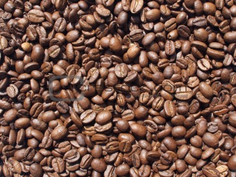 Coffee-beans background