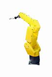 Yellow robotic arm
