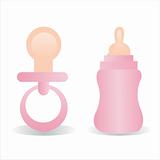 set of 2 babies icons