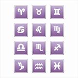 set of 12 zodiac symbols