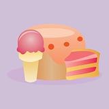 sweets illustration