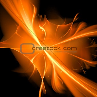 Abstract background. Yellow - orange palette.