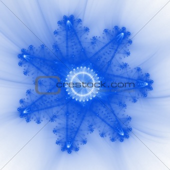 Abstract background. Blue - white palette.