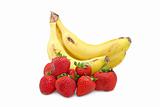 Bananas and strawberries