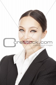 Smiling business woman