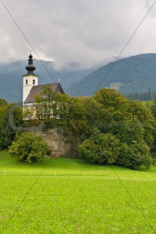 St Nikolaus Church, Golling, Austria